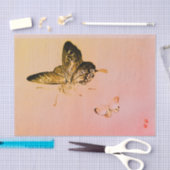 Weefselpapier Japanse botervliefdruk Tissuepapier (Craft)