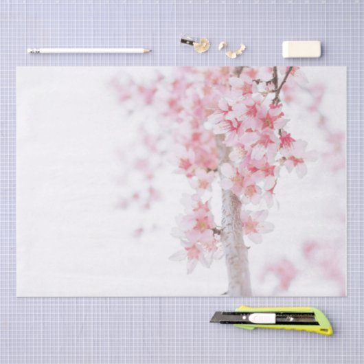 WEEFSELPAPIER: KERRY BLOSSOMS WRAPPINGPAPIER TISSUEPAPIER (Craft)