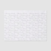 Weefselpapier, kerstmantels, zilver tissuepapier (Voorkant)