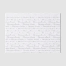 Weefselpapier, kerstmantels, zilver tissuepapier