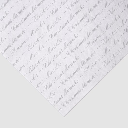 Weefselpapier, kerstmantels, zilver tissuepapier (Detail)