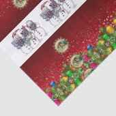 Weefselpapier Kerstmis Tissuepapier (Detail)