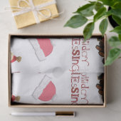 Weefselpapier  kerstvakantiezegeningen tissuepapier (Geschenk)