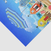 Weefselpapier Kiekenband Octopus Tissuepapier (Detail)