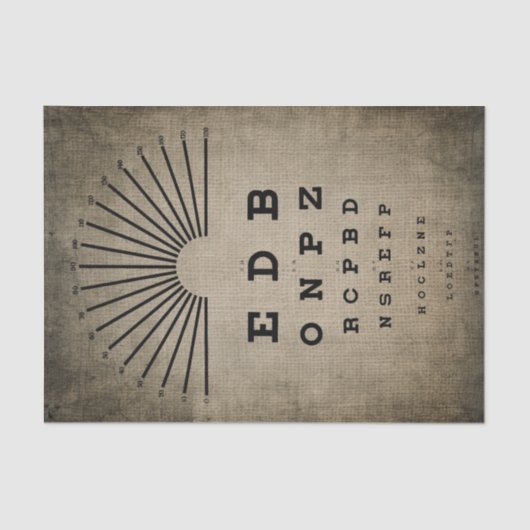 Weefselpapier -  kijkgrafiek tissuepapier (Voorkant)