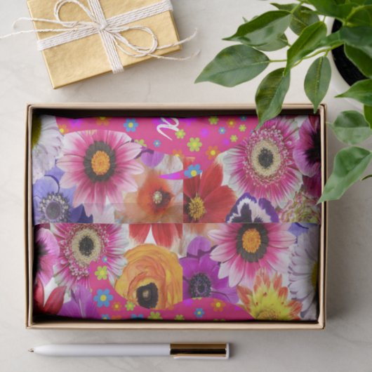 Weefselpapier kleurig olifant tissuepapier (Geschenk)