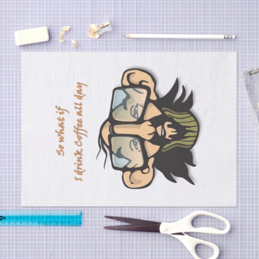 Weefselpapier Koffieadvies Tissuepapier (Craft)