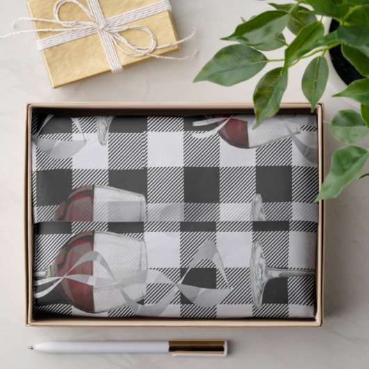 Weefselpapier — Kunststofhuis voldoet aan hedendaa Tissuepapier (Geschenk)