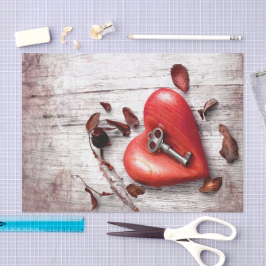 Weefselpapier - Landkleding voor wandelen - sleute Tissuepapier (Craft)