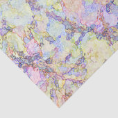 WEEFSELPAPIER/LAVENDEL, ROZE, BLAUW, GROEN, GEEL TISSUEPAPIER (Detail)