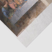 WEEFSELPAPIER : LEONARDO DA VINCI : DE LAATSTE SUP TISSUEPAPIER (Detail)