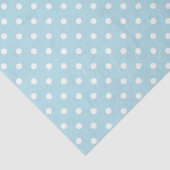 Weefselpapier/lichte blauwe pokkendots tissuepapier (Detail)