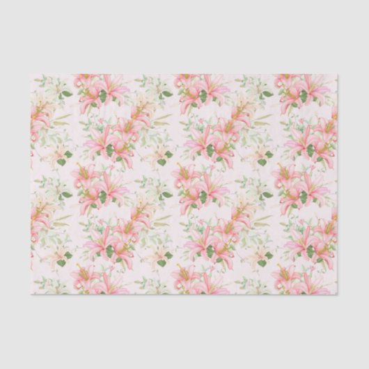 Weefselpapier-Lily Tissuepapier (Voorkant)