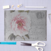 Weefselpapier - loskoppeling naar Frans Shabby Chi Tissuepapier (Craft)