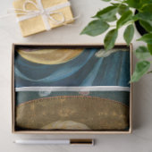 WEEFSELPAPIER : MADONNA & CHILD : VENEZIANO : 1461 TISSUEPAPIER (Geschenk)