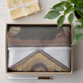 WEEFSELPAPIER : MADONNA EN KIND MET VIER ANGELS TISSUEPAPIER (Geschenk)