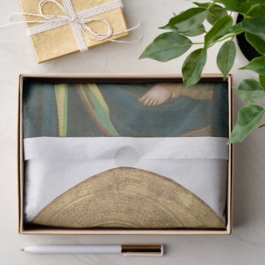 WEEFSELPAPIER : MADONNA & KIND : GIOTTO : 1337 TISSUEPAPIER (Geschenk)