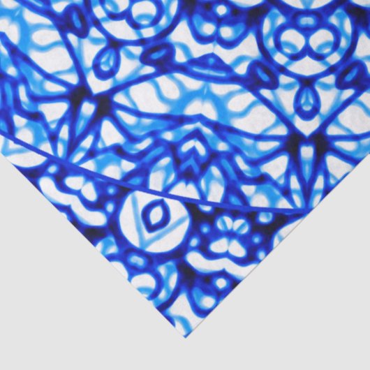 Weefselpapier Mandala Mehndi Style G403 Tissuepapier (Detail)