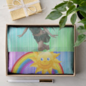 Weefselpapier — Melkhoudende regenboog Tissuepapier (Geschenk)