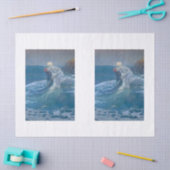 WEEFSELPAPIER : MERMAID : HOWARD PYLE : 1910 TISSUEPAPIER (Craft)