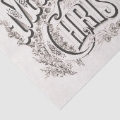 WEEFSELPAPIER : MERRY CHRISTMAS ILLUSTRATION TISSUEPAPIER (Detail)