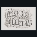 WEEFSELPAPIER : MERRY CHRISTMAS ILLUSTRATION TISSUEPAPIER<br><div class="desc">WEEFSELPAPIER : VINTAGE CHRISTMAS : MERRY CHRISTMAS</div>