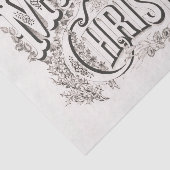 WEEFSELPAPIER : MERRY CHRISTMAS ILLUSTRATION TISSUEPAPIER (Detail)
