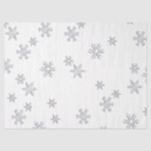 Weefselpapier met achtergrondsnowflake tissuepapier (Voorkant)