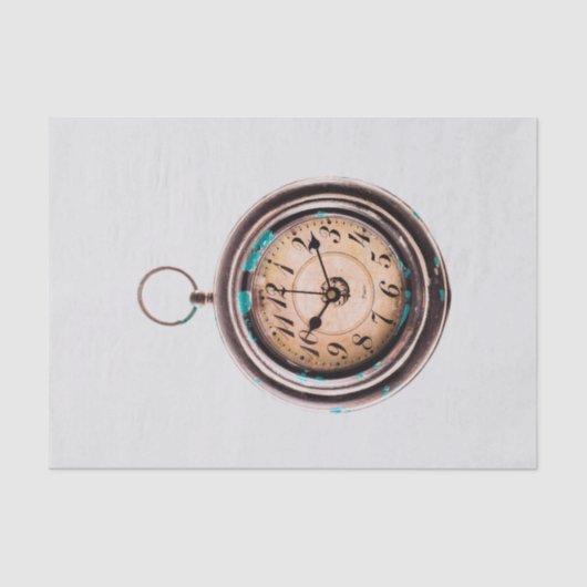 Weefselpapier met Afbeelding van de oude poot Tissuepapier (Voorkant)