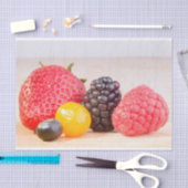 Weefselpapier met Afbeelding van vijf verschillend Tissuepapier (Craft)