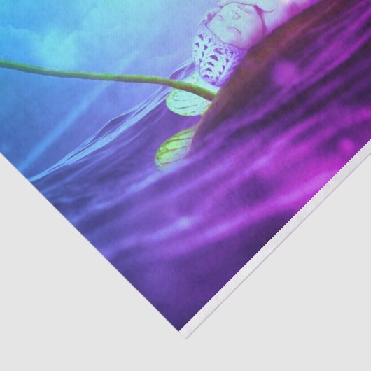 Weefselpapier met Baby Zeemeermin Tissuepapier (Detail)