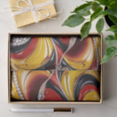 Weefselpapier met Belgische kleuren design Tissuepapier (Geschenk)