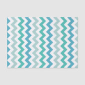 Weefselpapier met blauw Chevron Pattern Tissuepapier (Voorkant)