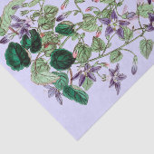 Weefselpapier met blauwe en gewelddadige drijvende tissuepapier (Detail)