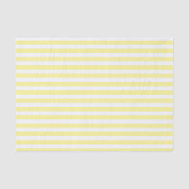 Weefselpapier met Bleke geel en witte strepen Tissuepapier