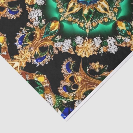 Weefselpapier met Braziliaanse kleuren ontwerp Tissuepapier