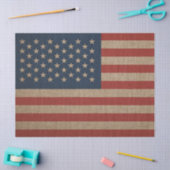 Weefselpapier met bruine canvas vlag van de Vereni Tissuepapier (Craft)