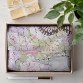 Weefselpapier met butterfly-toets tissuepapier (Geschenk)