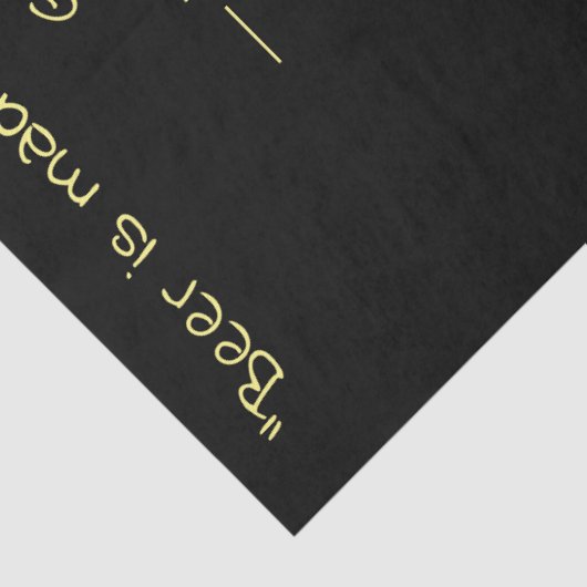 Weefselpapier met citaat van Martin Luther Tissuepapier (Detail)