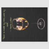 Weefselpapier met citaat van Martin Luther Tissuepapier (Voorkant)