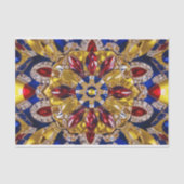 Weefselpapier met Colombia kleuren ontwerp Tissuepapier (Voorkant)