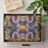 Weefselpapier met Colombia kleuren ontwerp Tissuepapier (Geschenk)