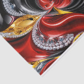 Weefselpapier met Duitse kleuren ontwerp Tissuepapier (Detail)