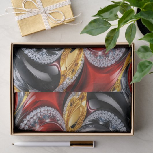 Weefselpapier met Duitse kleuren ontwerp Tissuepapier (Geschenk)