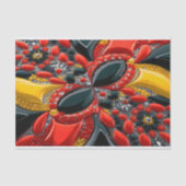 Weefselpapier met Duitsland kleuren ontwerp Tissuepapier (Voorkant)