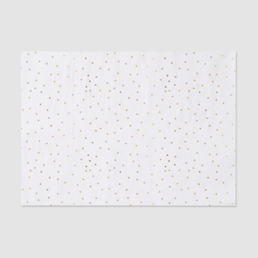 Weefselpapier met goudtoonpols tissuepapier (Voorkant)