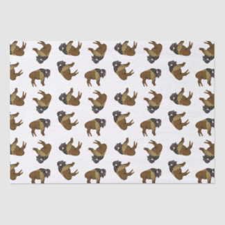 Weefselpapier met houtbadge Buffalo Tissuepapier