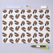 Weefselpapier met houtweddenband tissuepapier (Craft)