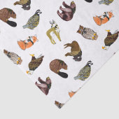 Weefselpapier met houtweddennen tissuepapier (Detail)