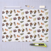 Weefselpapier met houtweddennen tissuepapier (Craft)